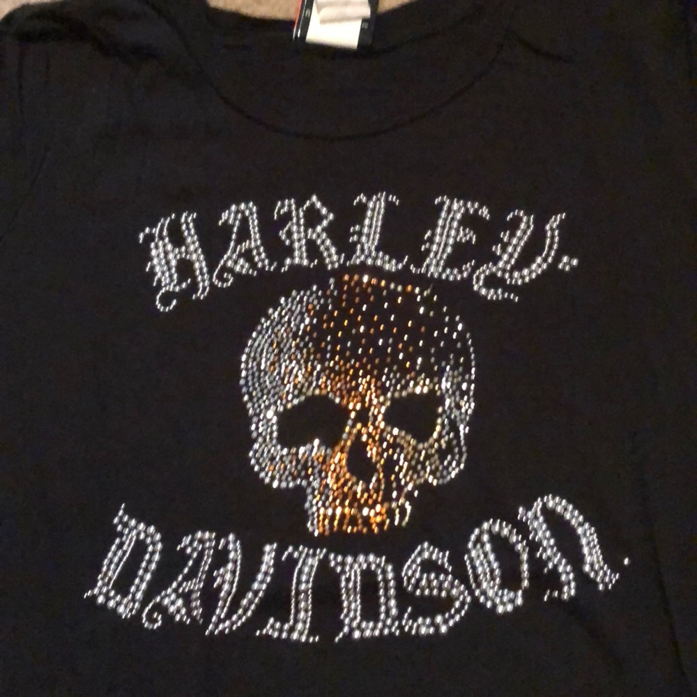Harley tee that’s blinged out!